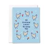 Studio Conroy - Cluckin' Lucky Card