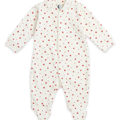 Sleepy Doe - BABY SEEPSUIT | RED STAR