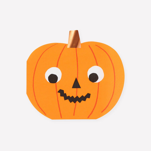 Meri Meri - Halloween Pumpkin Napkins