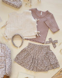 Rylee + Cru Tiered Mini Skirt ~  Primrose
