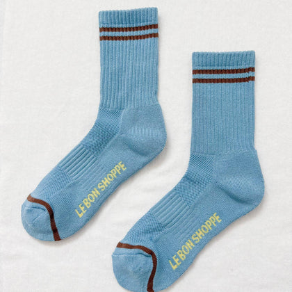 Le Bon Shoppe - Boyfriend Socks: Powder Blue