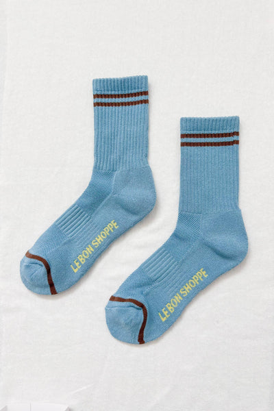 Le Bon Shoppe - Boyfriend Socks: Powder Blue