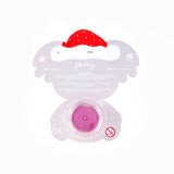 Oh Flossy - Oh Flossy Lipstick Stocking Stuffer: Rudolph - Pink Ears with Flowers