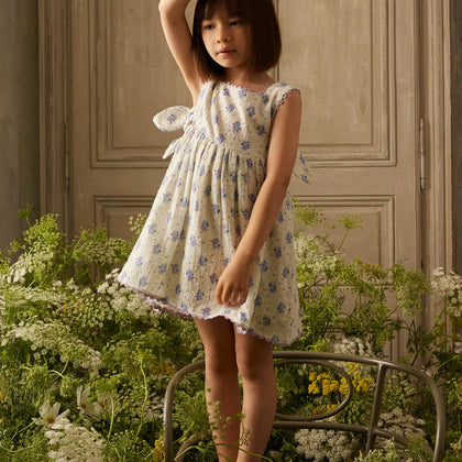 Louise Misha Aloisa Dress ~ Cream Flowers