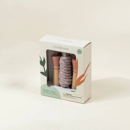 Coco Village - Wooden Handle Skipping Rope – Candy Pop