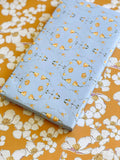 re:mused studio - California Poppy Gift Wrap Sheet-Double Sided: Roll of 3 Sheets