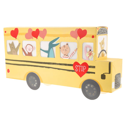Meri Meri - School Bus Valentine's Cards & Bracelets Set
