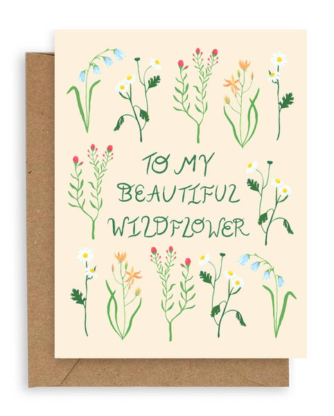 Adelfi - Beautiful Wildflower Card