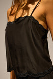 Natalie Martin Fern Cami ~ Black Silk