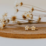 Mauve Jewelry Co. - Flower Mini Hoops