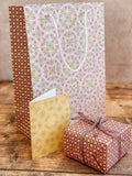 re:mused studio - Heather Lattice Gift Bag