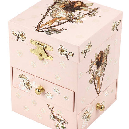 TROUSSELIER SAS - Glow-in-the-Dark Music Box Cherry Blossom Fairy