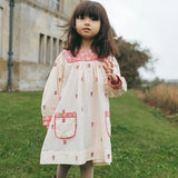 Lali Adelle Dress ~ Petite Flower Emb