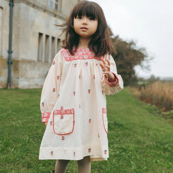 Lali Adelle Dress ~ Petite Flower Emb