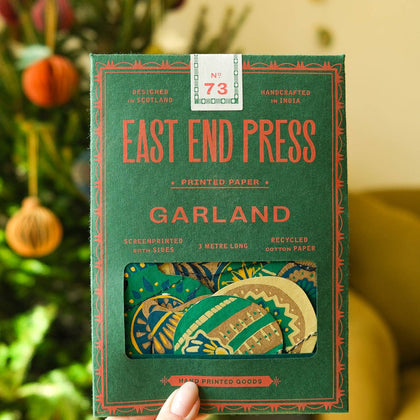 East End Press - Christmas Ornaments Sewn Garland