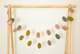 East End Press - PINK SPECKLED EGGS SEWN GARLAND