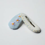 Tangle Shiny Stars - Embroidered hair clip