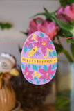 East End Press - EASTER EGG SEWN GARLAND