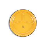 Crow Canyon Home - Camp Plate, Set of 2: Forest Green with Black Rim