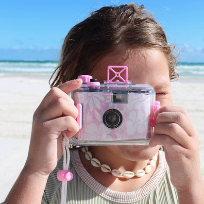 Sunnylife - Underwater Camera Underwater Camera Pink Floral