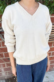 Le Bon Shoppe - Abby Cotton V-Neck Sweater (3XS/S - 2M/L): Cornflower (3XS/S -2M/L)