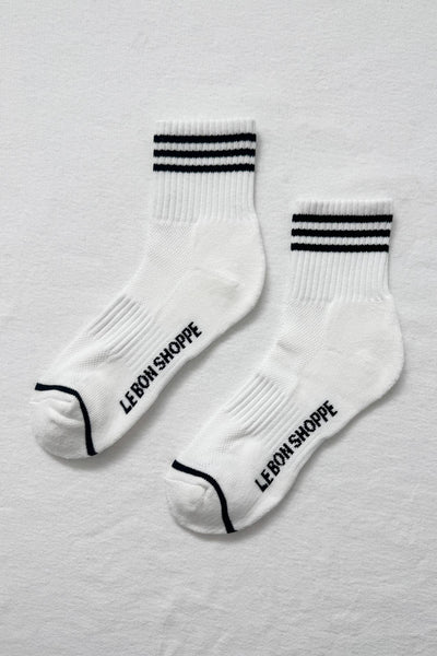 Le Bon Shoppe - Girlfriend Socks: White