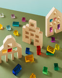 MAISON RUE LLC. - Riley City Blocks & Gems Set: Multicolor / L