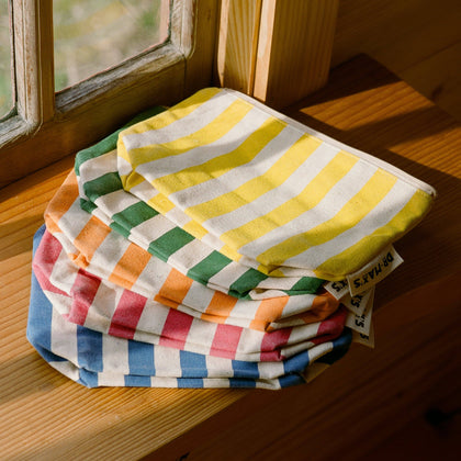 Dr. Max's - Organic Cotton Zipper Bags: Five Pack