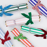 Meri Meri - Stripe Velvet Bow Crackers
