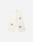 Rylee + Cru Straight Leg Pant Daisy Patches