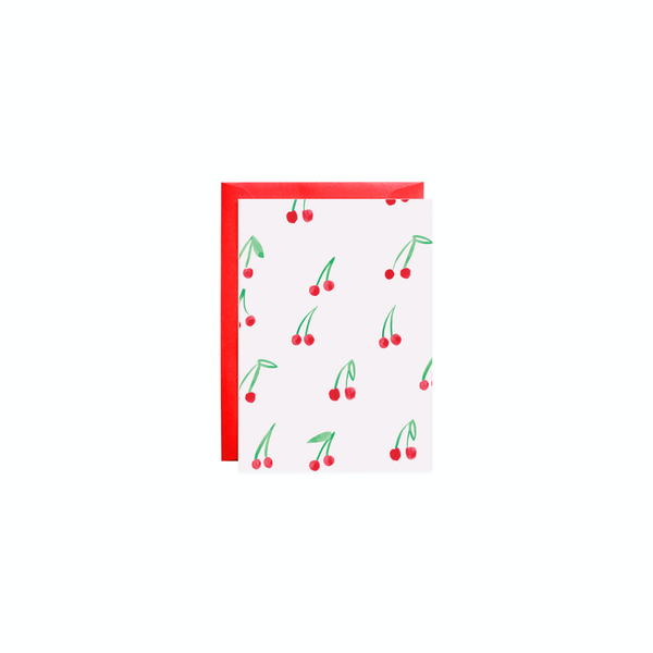 Mr. Boddington's Studio - Cherries on Top - Petite Card