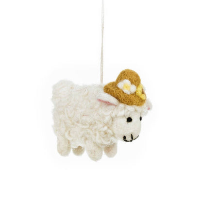 Felt So Good - Handmade Felt Gloria the Sheep