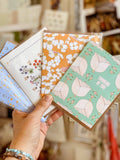 re:mused studio - California Poppy A2 Greeting Card: Single card