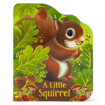 Cottage Door Press - A Little Squirrel Shaped Board Book