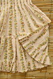 Bonjour Long Dress ~ Flower Garland Print