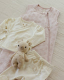 Quincy Mae - Modal Sleeping Bag Pink Blossom: 0-6M