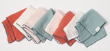 Babette - Washcloth-3 pack: Apricot-White-Peony