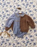 Emile at Ida Baby Romper ~ Chambray