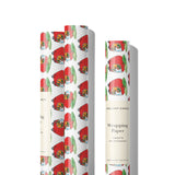 Red Cap Cards - Richard Scarry Lowly's Apple Car wrapping paper: Roll of 3 Sheets