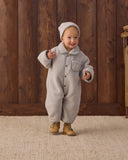 Quincy Mae Shearling Jumpsuit ~ Fog