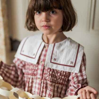 Little Cotton Clothes Smocked Sabrina Dress