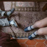 Zimmerman Shoes - Scalloped Mary Jane - Navy: 9 (Child) / Medium (E)