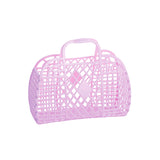 Retro Basket Jelly Bag - Small: Red