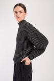 Micaela Greg Charcoal Ines Sweater