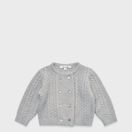 Louisiella Baby Obrine Cardigan ~ Pale Blue