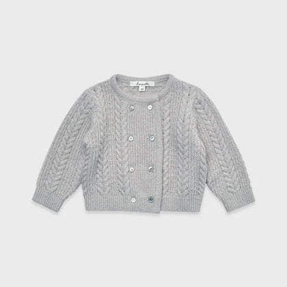 Louisiella Baby Obrine Cardigan ~ Pale Blue