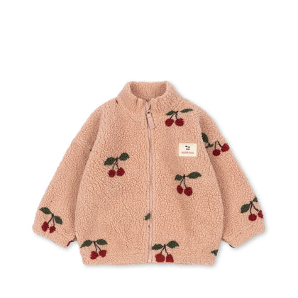 Konges Jody Teddy Jacket ~ Ma Grande Cerise Blush