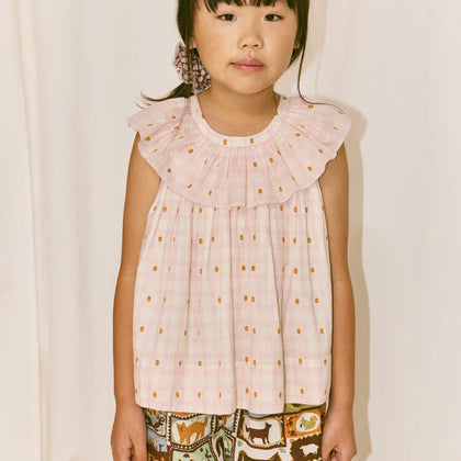 Misha & Puff Tallulah Top ~ Azalea Blossom Plaid