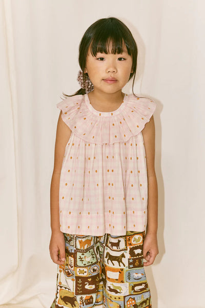 Misha & Puff Tallulah Top ~ Azalea Blossom Plaid