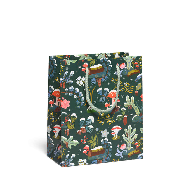 Red Cap Cards - Holiday Moss gift bags: Medium